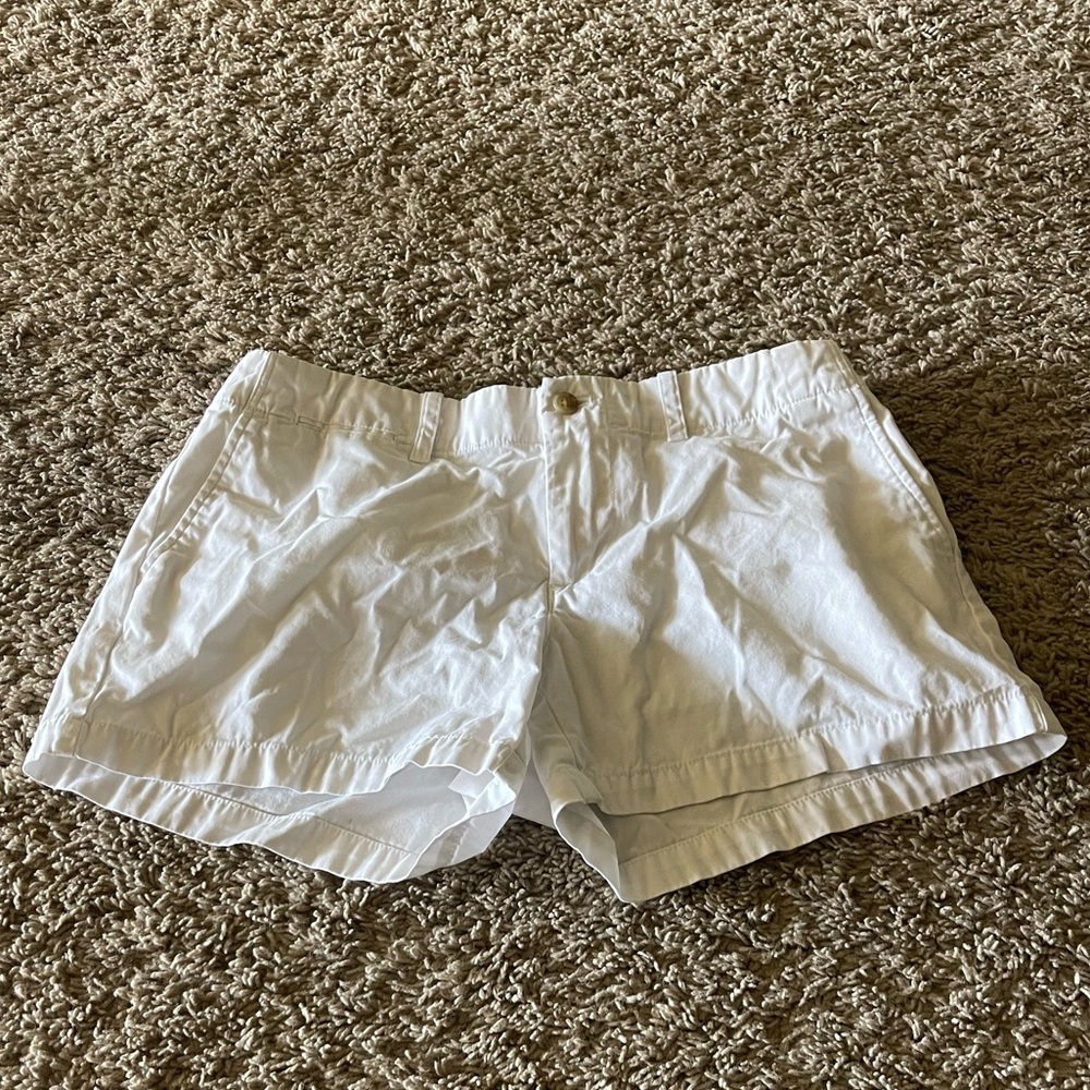 Ralph Lauren White Jean Shorts Relaxed Fit